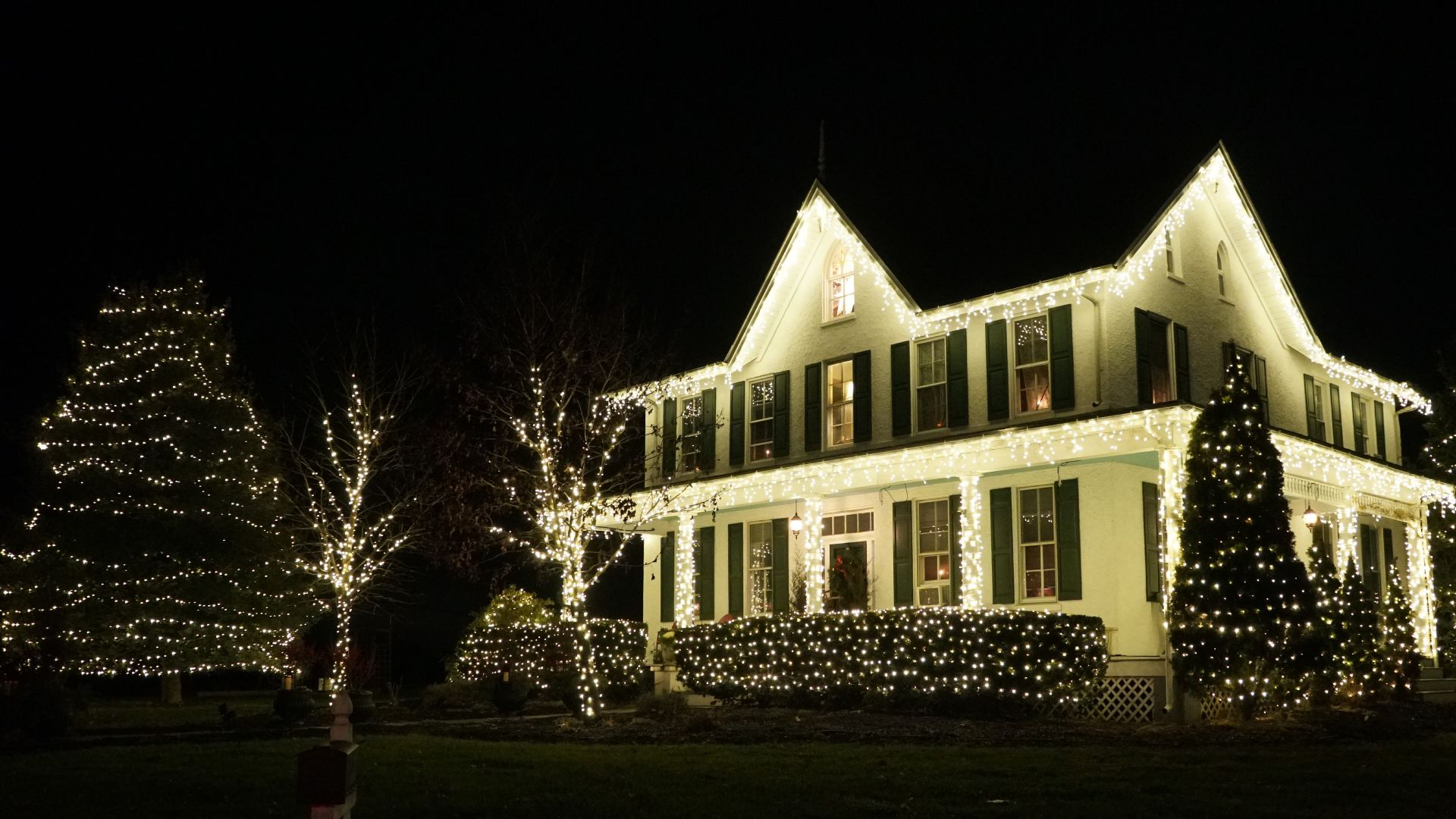 Christmas Light Installation